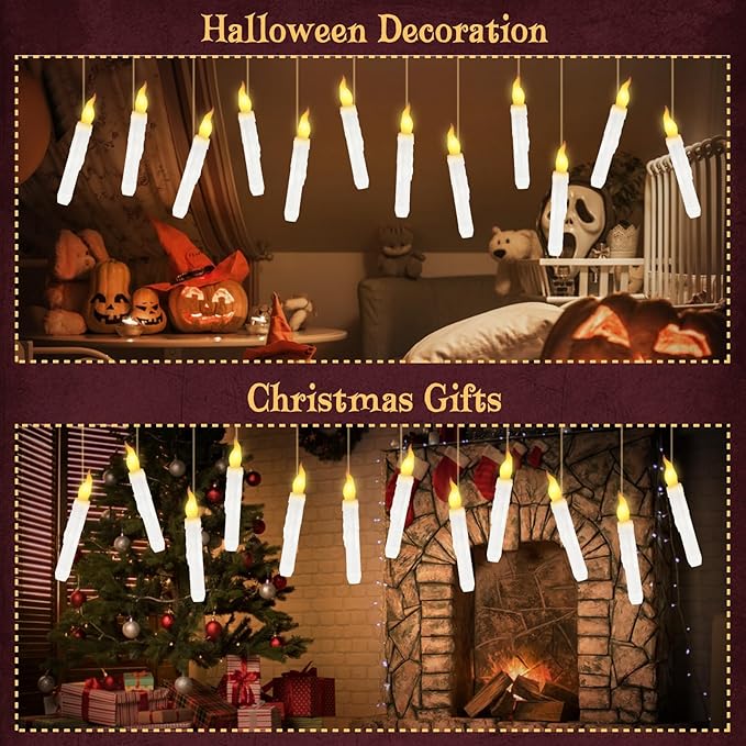 Halloween Decorations, Floating Candles - Image 6