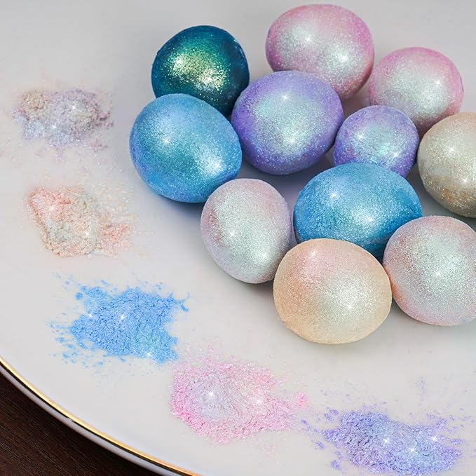NiHome Edible Food-Grade Glitter Powder Glimmer Luster Dust Metallic Fancy Food - Image 6