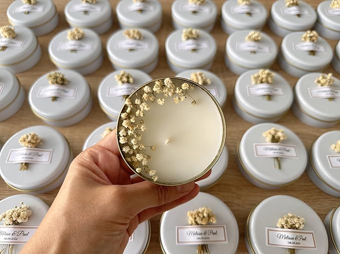 Scented Soy Wax Candle Favors - Image 4