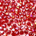 250pcs 6mm Bicone Crystal Glass Beads Loose Spacer Beads Faceted Craft Beads by LIMAOLLY