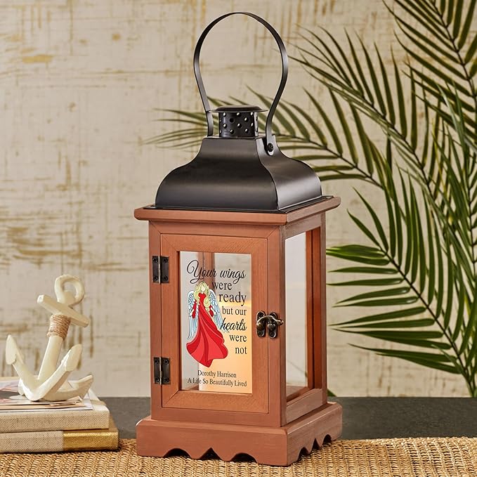 Let's Make Memories Personalized Memorial Lantern - Image 2