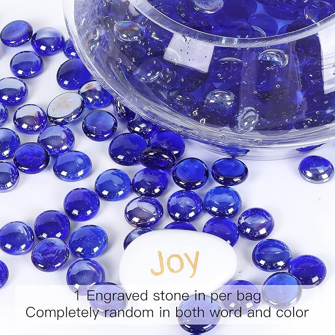 5LB Fire Glass Beads Flat Glass Marbles - Image 2