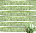 6 Pack 10 Feet Light Green Foil Fringe Garland Metallic Tinsel Streamers Banner by Ferwzsr