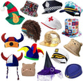 12 Assorted Funny Hats Dress Up Costume Hats Crazy Party Hat Photo Booth Props by POPCIEl