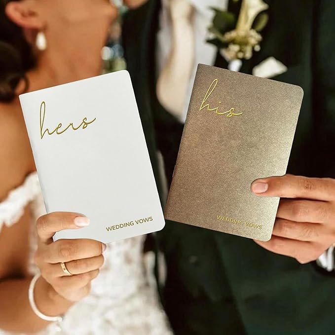 Vow Books His and Hers Wedding Vow Books - Image 6