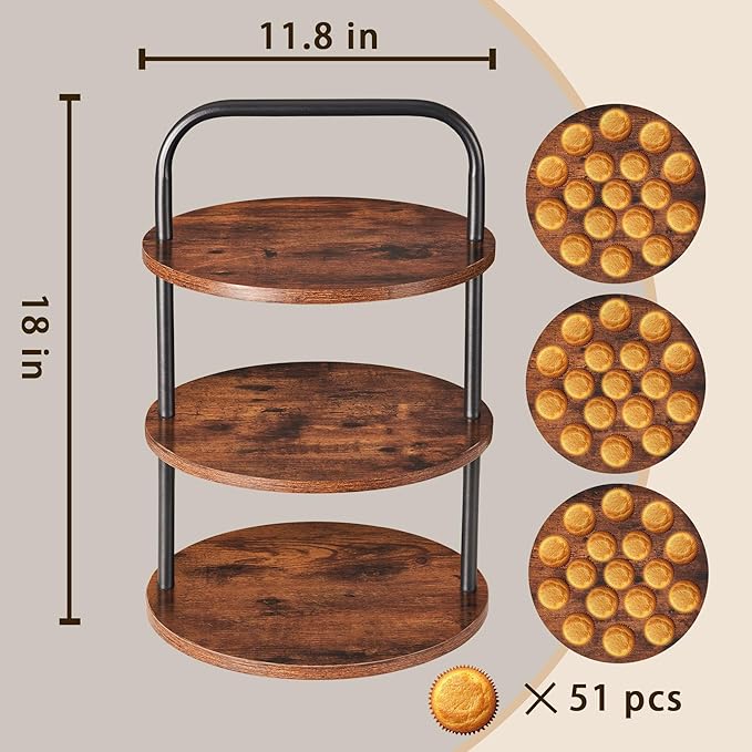 Cupcake Stand, Tower-Style for 50 Cupcakes - Image 7