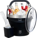 Insulated Ice Bucket with Lid & Scoop-XL Double-Walled, bar Essentials by Unknown