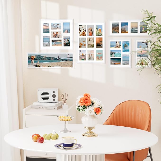 Vittanly 11x14 Collage Picture Frame, Displays 5Pcs 4x6 Pictures - Image 2