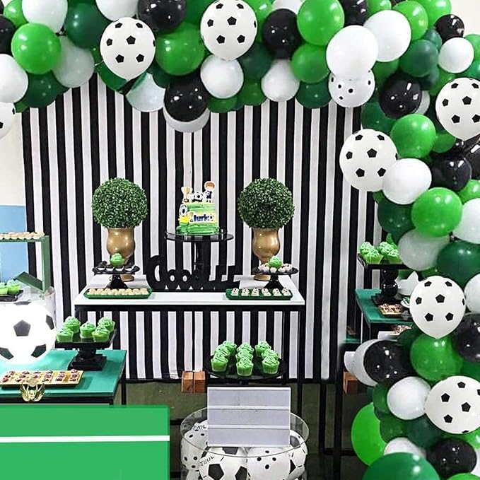 Metallic Chrome Soccer Balloons - Image 5