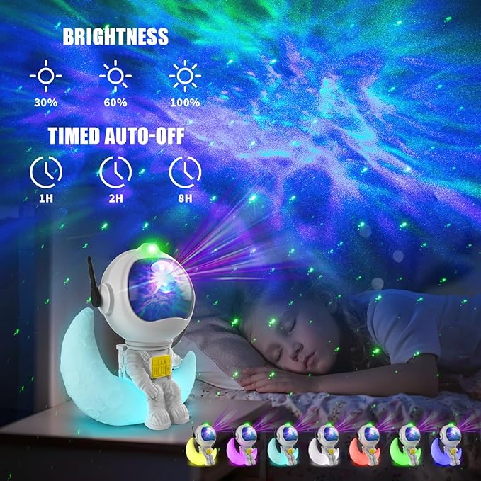 Astronaut Galaxy Projector Night Light Star - Image 3