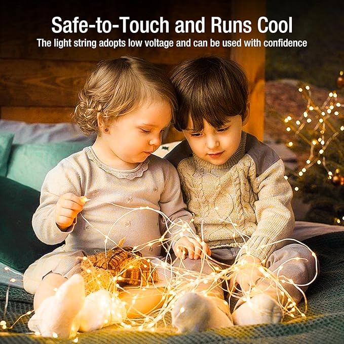 6 Pack Fairy Lights Battery Operated - 7ft 20 Led Twinkle Lights 3 Modes - Image 4