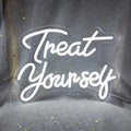 Treat Yourself Neon Sign Treat Yourself Sign by INSNEnNNeonSignsFactory1999