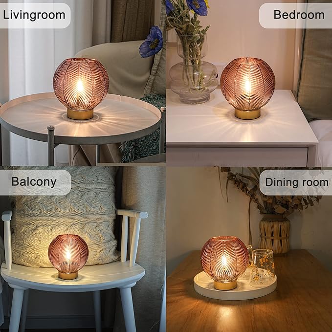 Battery Powered Lamp, Cordless Table Lamps Battery Operated Lamp - Image 6