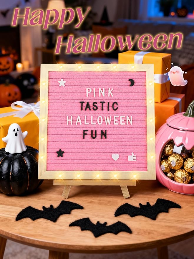 Light up Changeable Felt Letter Board Sign - Image 2
