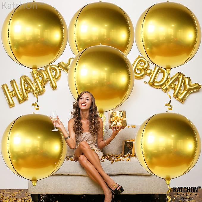 KatchOn, Big Gold Foil Balloon - Image 5