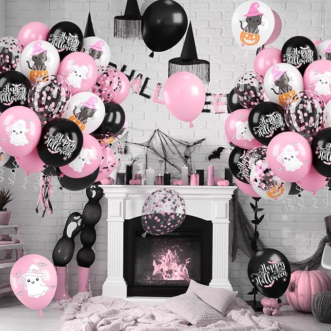 Halloween Balloons, Ghost Printed Balloon - Image 6
