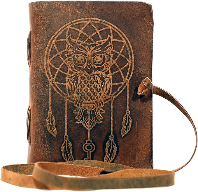 Urooj Handicraft Book Of Shadows journal blank dream catcher by UroojHandicraft