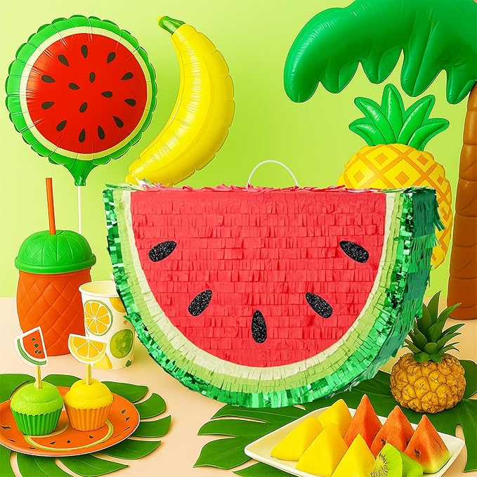 WERNNSAI Watermelon Piñata - Image 2