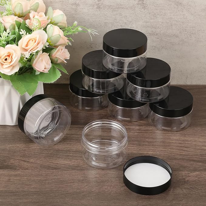 96 Packs 3.5 OZ Transparent Plastic Jars - Image 4
