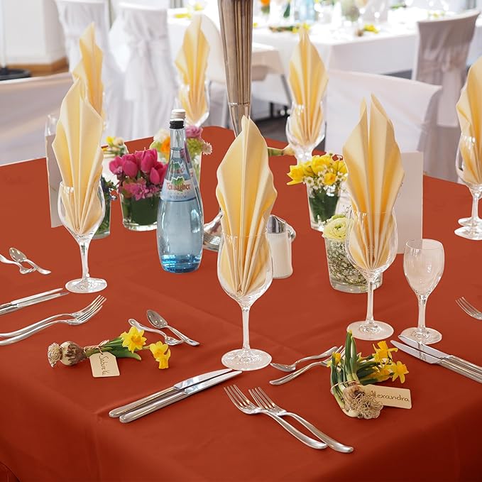 Fitable 6 Pack Square Fall Tablecloths - Image 7