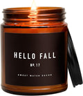 Sweet Water Decor Hello Fall Candle by SweetWaterDecor