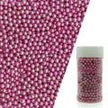 Edible Silver Pink Pearl Sugar Sprinkles Candy 4mm Mini Pearls Cake Decorations by KandlrikMagicSprinkles