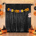 Poise3EHome 4x8ft Black Sequin Backdrop, Upgrade Shimmer Backdrop by Poise3EHome