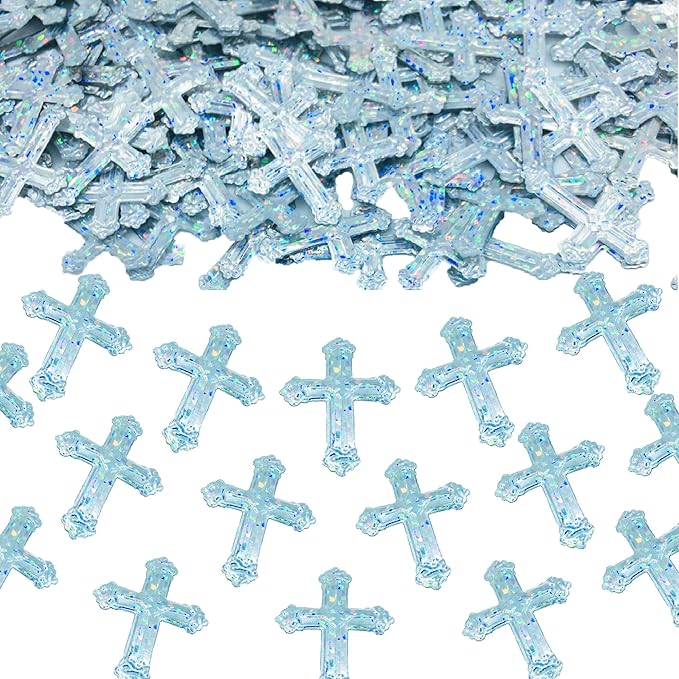 Confetti Crossed Sequins Table Confetti Metallic Foil Sprinkles or DIY by JNSAXMI