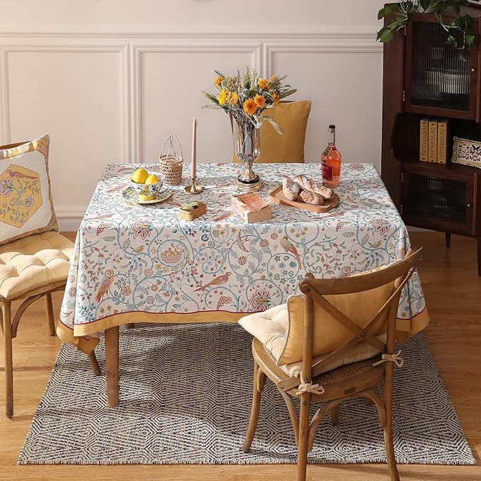 patdrea Designer Vintage French Tablecloth - Image 9