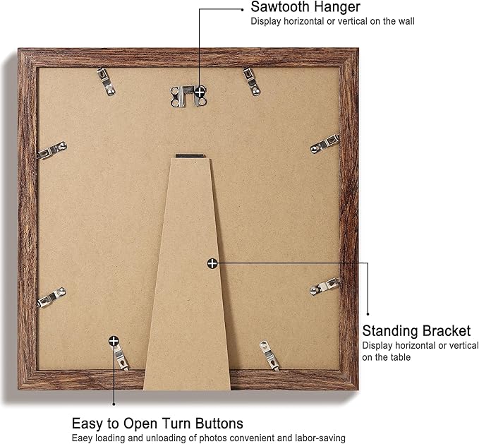 12x12 Picture Frame Set of 4 - Image 5