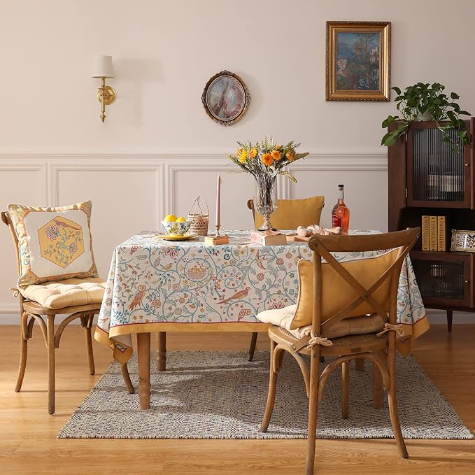 patdrea Designer Vintage French Tablecloth - Image 8