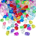 Fake Crushed Ice Cubes 1000pcs Multicolor Acrylic Crystal Rocks Multi Colored by N