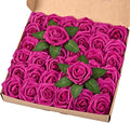 BLEUM CADE 36Pcs Artificial Flowers Fake Roses by BLEUMCADE