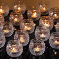 DARJEN 48Pcs Clear Votive Candle Holders by DARJEN