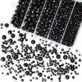 800Pcs 4/6/8/10mm Round Crystal Glass Beads by Laopottbeads