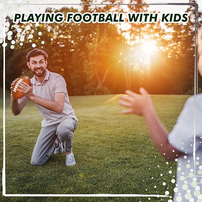 Liliful 12 Pieces Foam Football 6.7 Inch Small Mini Soft Football - Image 2