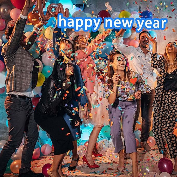 16 Inch Biodegradable Confetti Cannon Party Poppers Party Supplies, Air Powered - Image 5