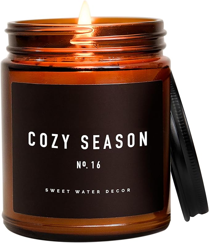 Sweet Water Decor Cozy Season Soy Candles by SweetWaterDecor