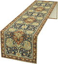 Vintage Boho Floral Table Runner, Elegant Luxurious Rustic Country Farmhouse by Unknown