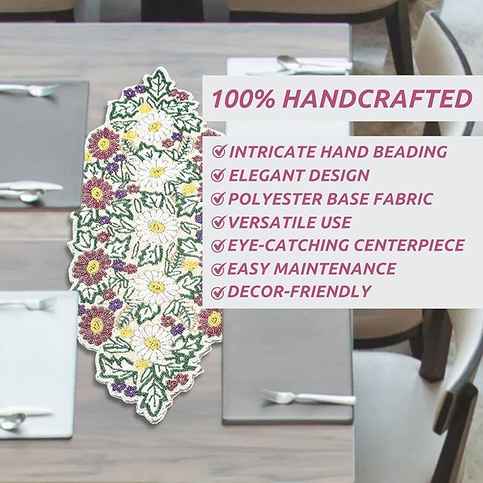 Luxury Beaded Table Runner - Image 7