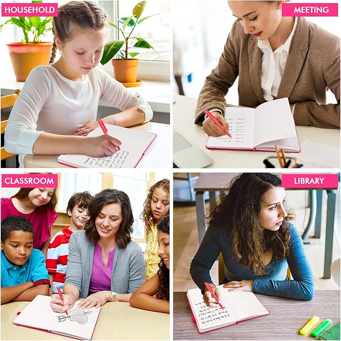 feela 24 Pack Journal Notebook for Work, Business Notebook Bulk Hardcover Lined - Image 7