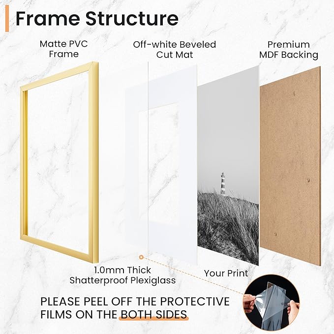 16x16 inch Picture Frame, 16x16 Photo Frames - Image 4