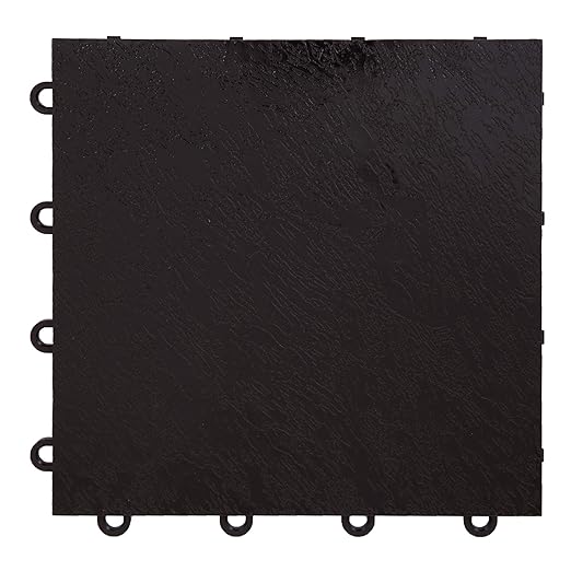 IncStores 3/8 Inch Thick Practice Dance Floor Tiles | Printed Plastic Dance - Image 2