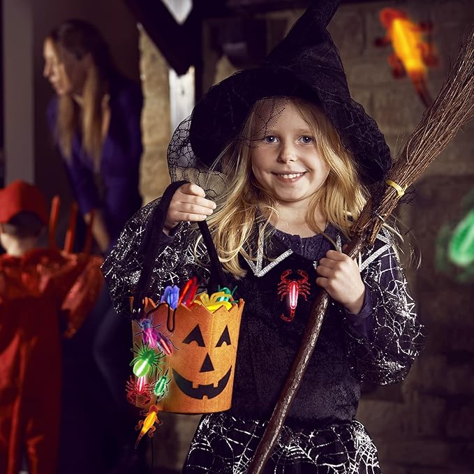 SpringFlower 60pcs Halloween Glow Critters Set - Image 6