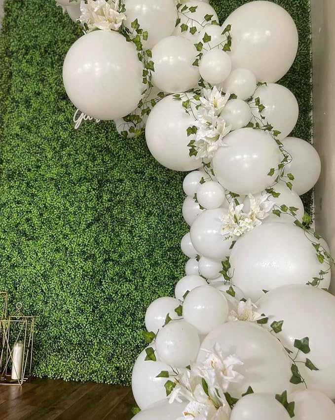Bezente White Balloons 18 Inch - Image 7