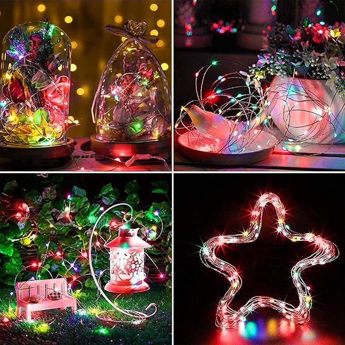 2-Pack Multicolor Fairy Lights Battery Operated - Image 5