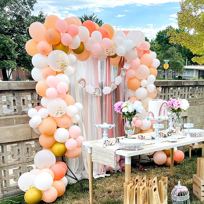 KICNIC Balloon Arch Strip, 99ft Balloon Tape and 600 Glue Point Dots, Balloon - Image 7