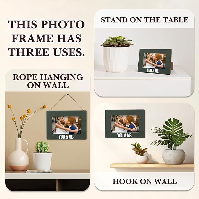 Couple Picture Frames, You & Me Photo Frame Gifts - Image 3