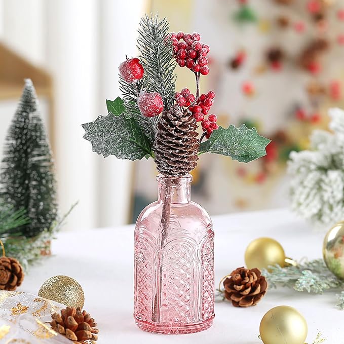 Bud Vases for Centerpieces Wedding, Flower Vases in Bulk for Rustic Home Decor - Image 2