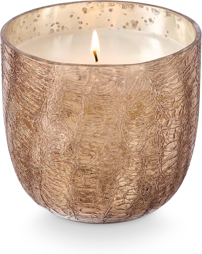 ILLUME Large Boxed Crackle Glass Candle - Image 5